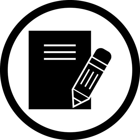 Vector Notes Iconのイラスト素材