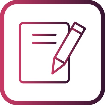 Vector Notes Iconのイラスト素材