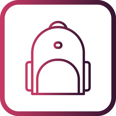 Vector Bagpack Iconのイラスト素材