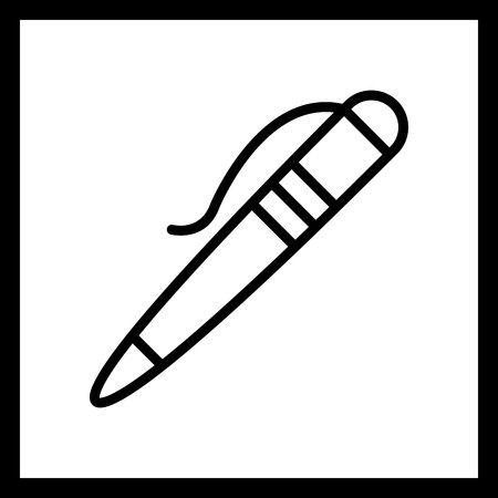 Vector Pen Iconのイラスト素材