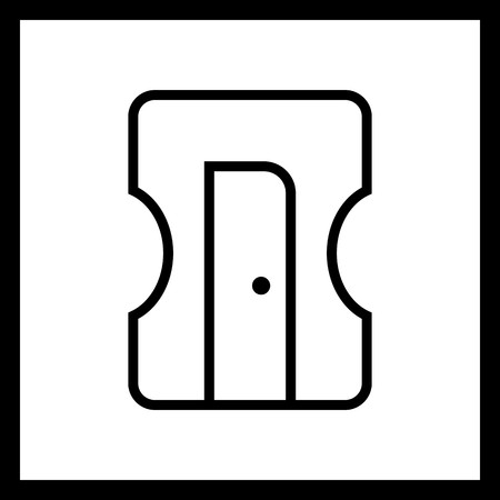 Vector Sharpener Iconのイラスト素材