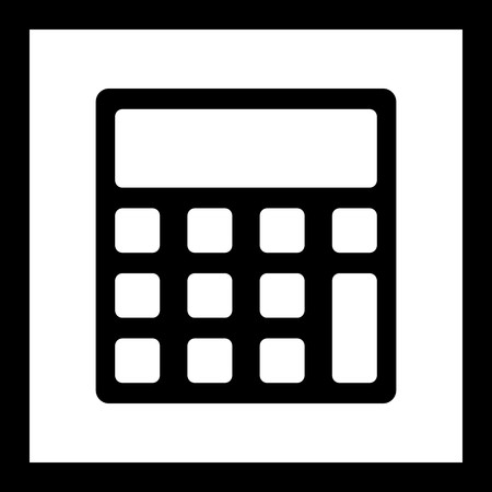 Vector Calculator Iconのイラスト素材