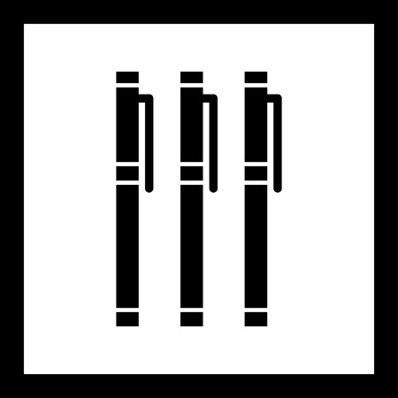 Vector Markers Iconのイラスト素材