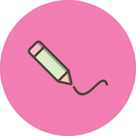 Vector Writing Iconのイラスト素材