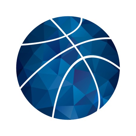 Vector Basket Ball Iconのイラスト素材