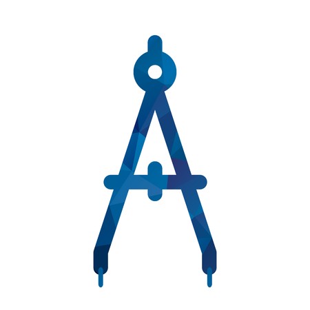 Vector Compass Iconのイラスト素材