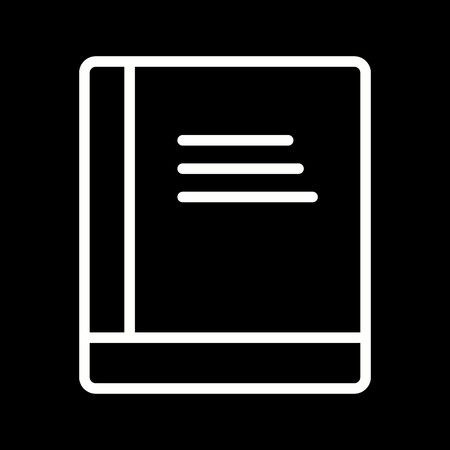 Vector Book Iconのイラスト素材