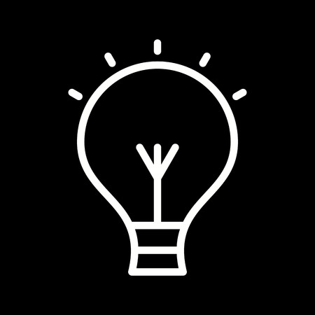 Vector Bulb Iconのイラスト素材