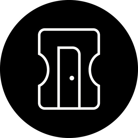 Vector Sharpener Iconのイラスト素材