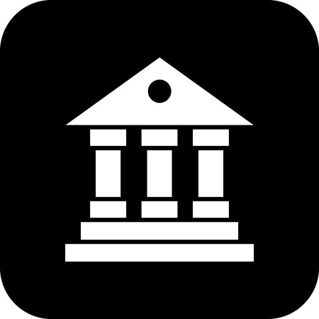 Vector Educational Institute Iconのイラスト素材