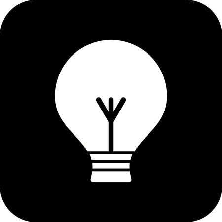 Vector Bulb Iconのイラスト素材