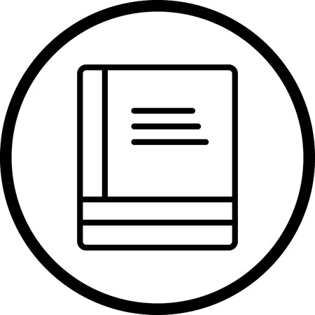 Vector Books Iconのイラスト素材