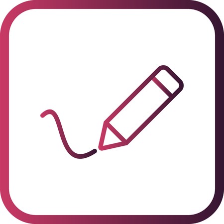 Vector Writing Iconのイラスト素材