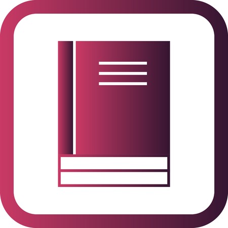 Vector Books Iconのイラスト素材