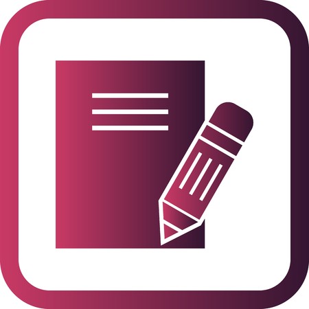 Vector Notes Iconのイラスト素材