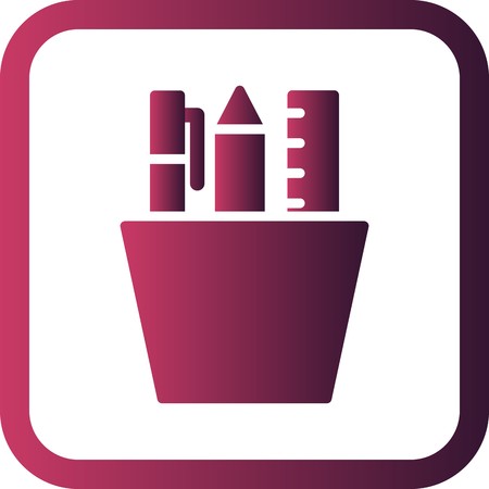 Vector Stationery Iconのイラスト素材