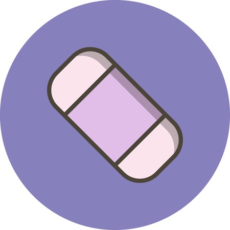 Vector Eraser Iconのイラスト素材