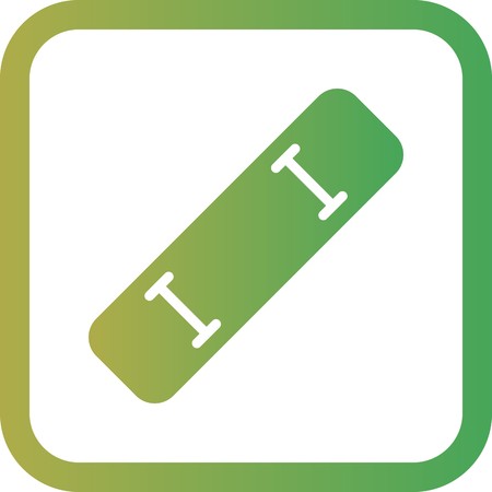 Vector Skate Board Iconのイラスト素材