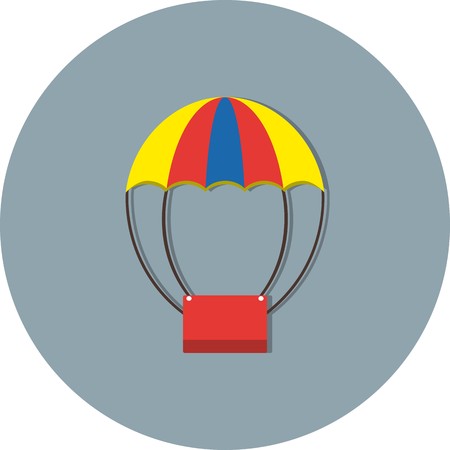 Vector Air Balloon Iconのイラスト素材