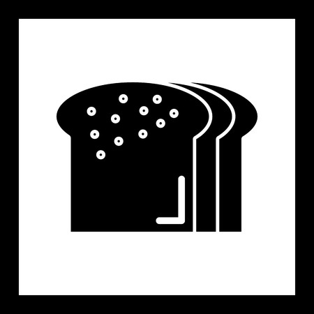 Vector Bread Iconのイラスト素材