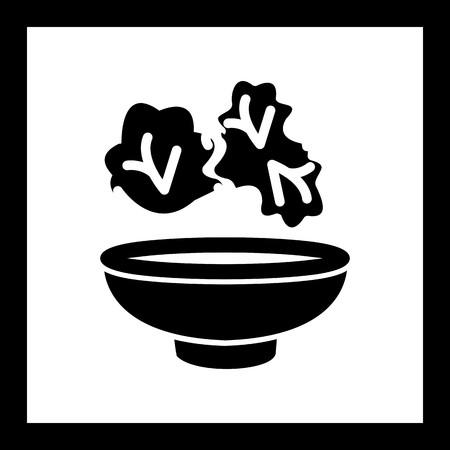 Vector Salad Iconのイラスト素材