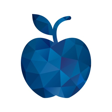 Vector Apple Iconのイラスト素材