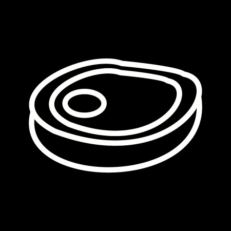 Vector Steak Iconのイラスト素材