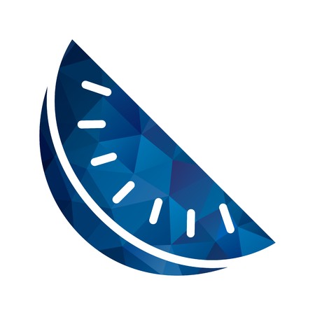 Vector Watermelon Iconのイラスト素材