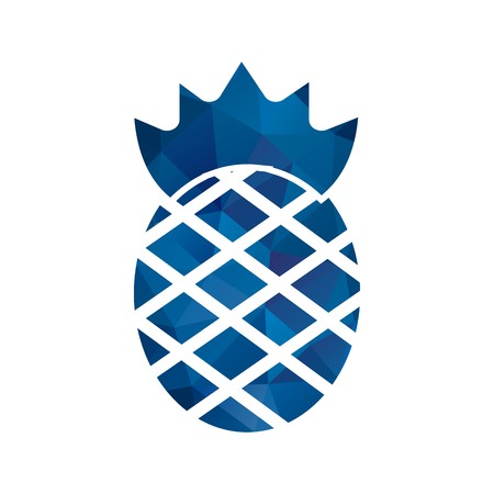 Vector Pineapple Iconのイラスト素材