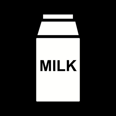 Vector Milk Iconのイラスト素材