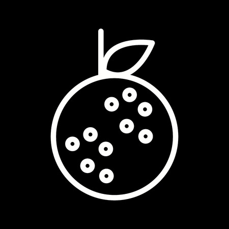 Vector Orange Iconのイラスト素材