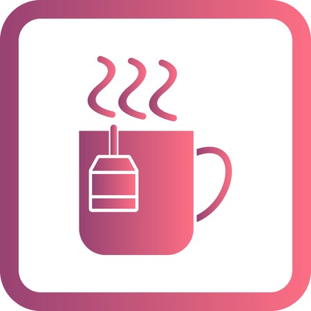 Vector Tea Iconのイラスト素材