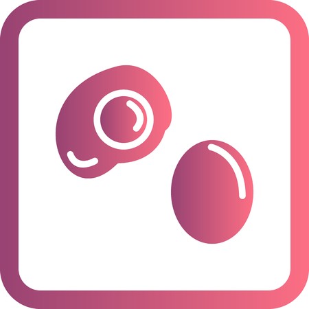 Vector Egg Iconのイラスト素材