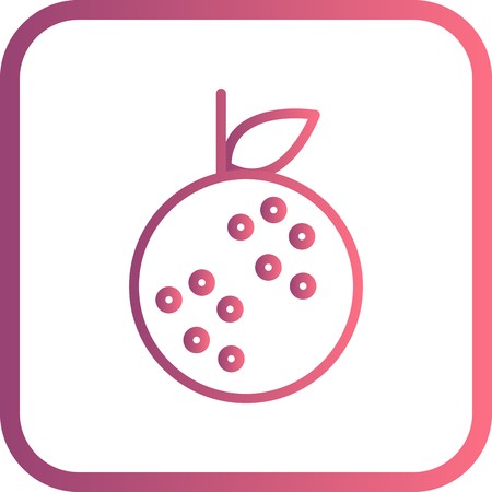 Vector Orange Iconのイラスト素材