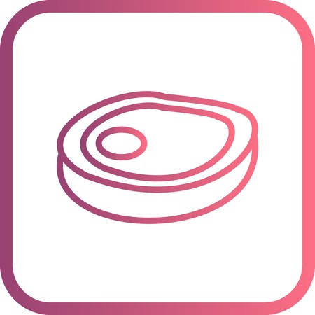 Vector Steak Iconのイラスト素材