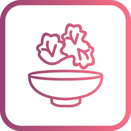 Vector Salad Iconのイラスト素材