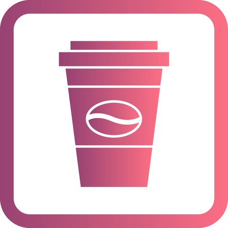 Vector Coffee Iconのイラスト素材