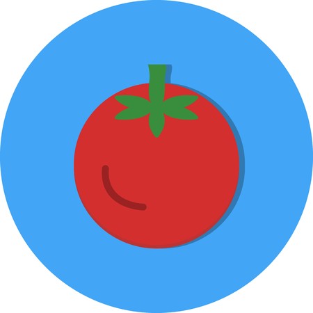 Vector Tomato Iconのイラスト素材