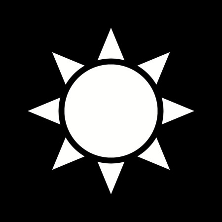 Vector Brightness Iconのイラスト素材