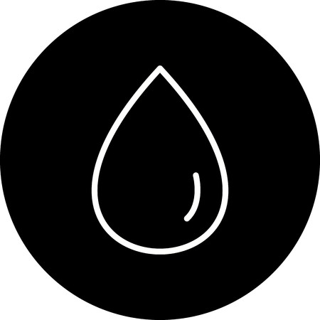 Vector Rain Drop Iconのイラスト素材