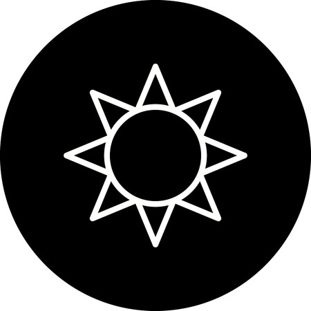 Vector Brightness Iconのイラスト素材