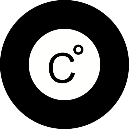 Vector Celsius Iconのイラスト素材