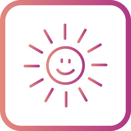 Vector Sun smiling Icon
のイラスト素材