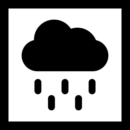 Vector Rain Iconのイラスト素材