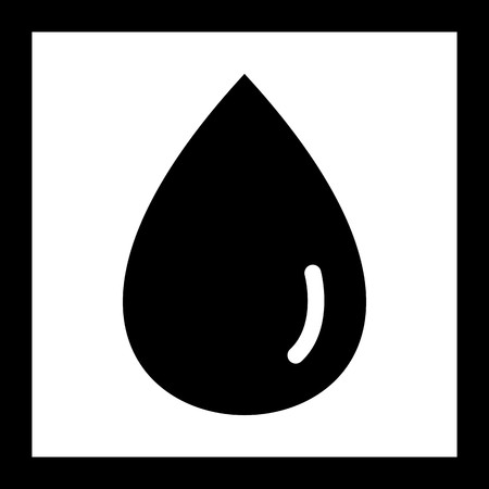 Vector Rain Drop Iconのイラスト素材