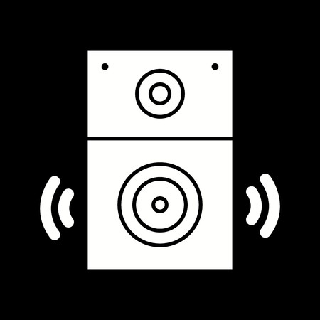 Vector Speaker Iconのイラスト素材