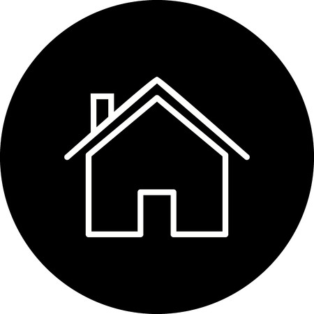 Vector House Iconのイラスト素材