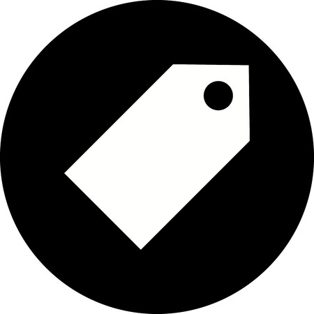 Vector Tag Iconのイラスト素材
