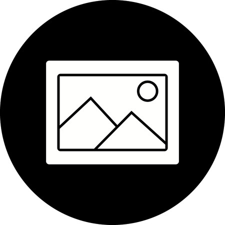 Vector Picture Iconのイラスト素材