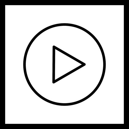 Vector Play Iconのイラスト素材